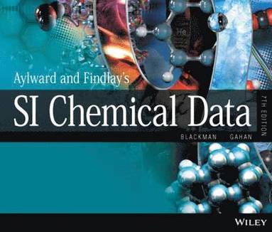 Allan Blackman, Lawrie Gahan - Aylward and Findlay's SI Chemical Data, Häftad