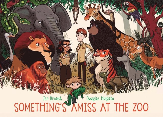 Jen Breach - Something's Amiss at the Zoo, E-bok