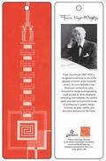 Frank Lloyd Wright Taliesin West Gate Bookmark (Red)