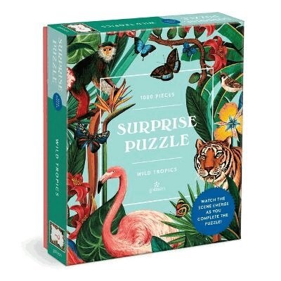 Pussel 1000 bitar - Wild Tropics Surprise Puzzle, Övrigt. Tillgänglighet: Tillfälligt slut