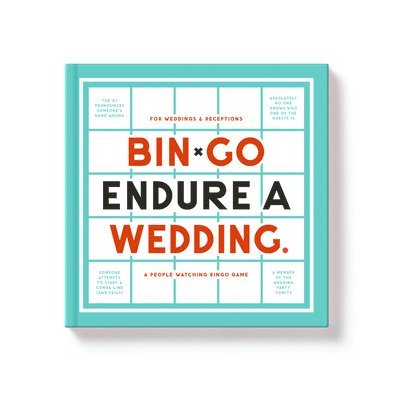 Brass Monkey, Galison - Bin-go Endure A Wedding Bingo Book, Övrigt