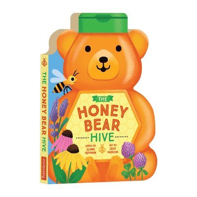 Mudpuppy, Jilanne Hoffmann - Honey Bear Hive Shaped Board Book, Kartonnage