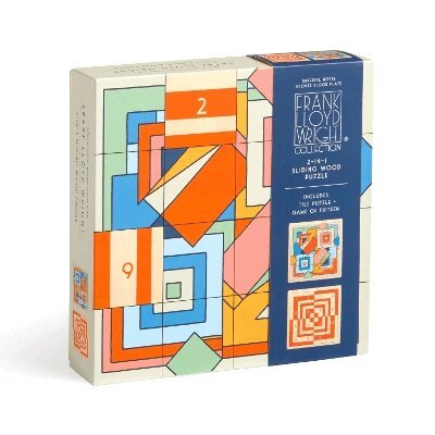 Frank Lloyd Wright Foundation, Galison - Frank Lloyd Wright Imperial Hotel 2-in-1 Sliding Wood Puzzle, Övrigt. Tillgänglighet: Lägg i varukorg