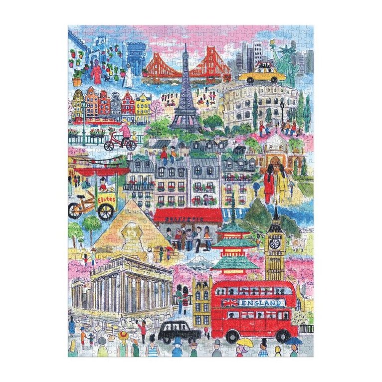 Pussel 1000 bitar Cities Around The World, Övrigt