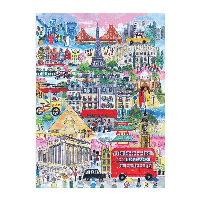 Pussel 1000 bitar Cities Around The World, Övrigt