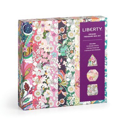 Galison - Liberty Origami Treasure Box Kit. Tillgänglighet: Lägg i varukorg