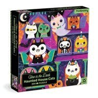 Mudpuppy - Haunted House Cats 300 Piece Glow in the Dark Puzzle, Övrigt