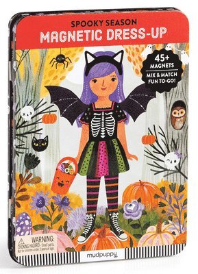 Mudpuppy - Spooky Season Magnetic Dress-up, Övrigt