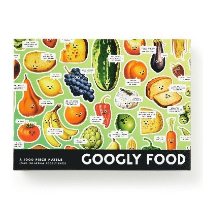 Brass Brass Monkey - Googly Food 1000 Piece Puzzle, Övrigt