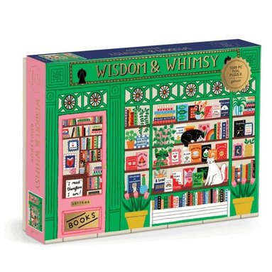 Pussel 1000 bitar Folierad - Wisdom & Whimsy Bookshop, Övrigt. Tillgänglighet: Lägg till