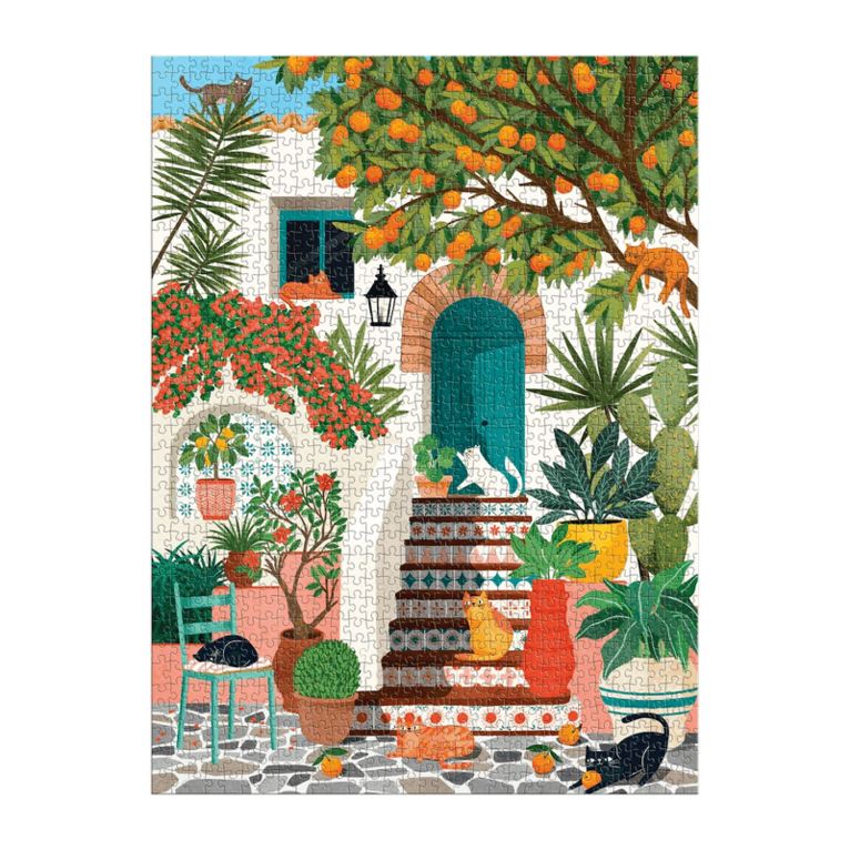 Pussel 1000 bitar - Mediterranean Cats, Övrigt