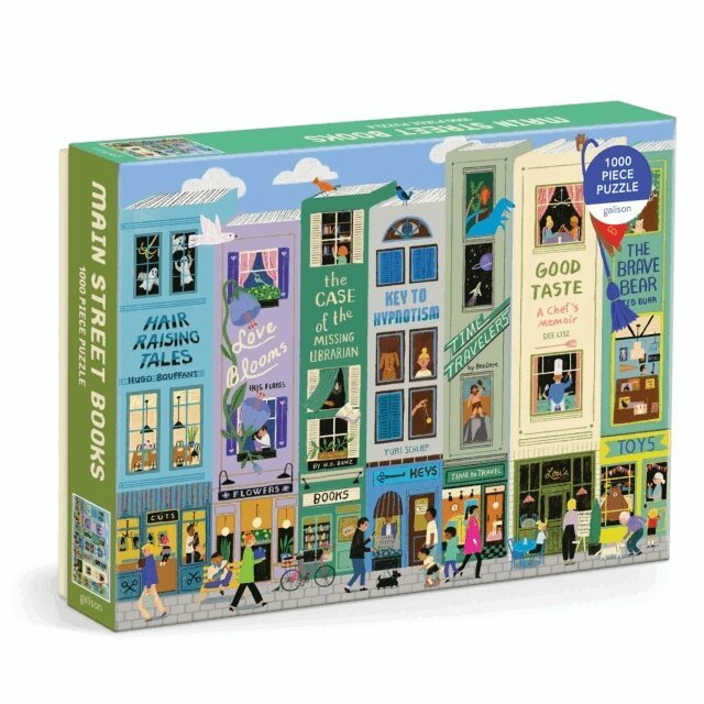 Pussel 1000 bitar - Main Street Books, Övrigt