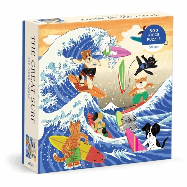 Pussel 500 bitar - The Great Surf, Övrigt