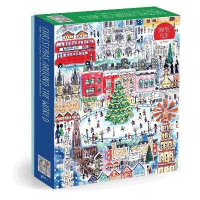 Galison - Michael Storrings Christmas Around The World 1500 Piece Puzzle, Övrigt