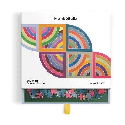 Galison - Frank Stella Harran II 750 Piece Shaped Puzzle in a Drawer Box, Övrigt