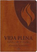 Rvr 1960 Vida Plena Biblia de Estudio Imitacin Marrn Con ndice / Fire Bible B Rown Imitation Leather with Index