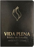 Rvr 1960 Vida Plena Biblia de Estudio - Smil Piel Negro Con ndice / Fire Bible Black Bonded Leather with Index