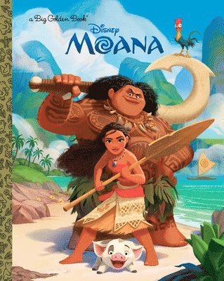 Random House Disney - Moana Big Golden Book, Inbunden