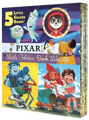 Various - Pixar Little Golden Book Library (Disney/Pixar): Coco, Up, Onward, Soul, Luca, Inbunden
