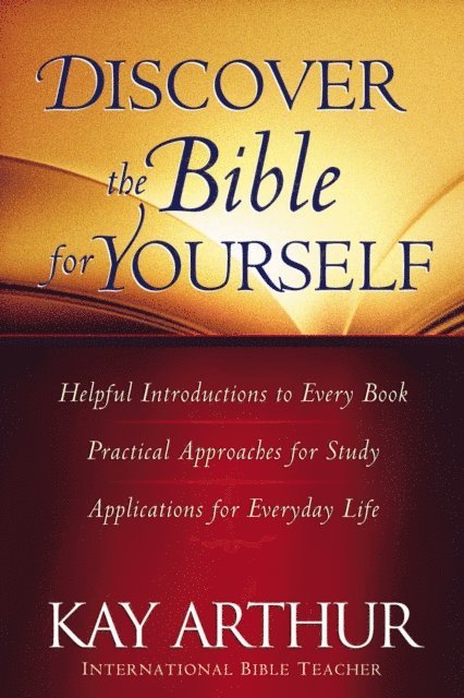 Kay Arthur - Discover the Bible for Yourself, E-bok