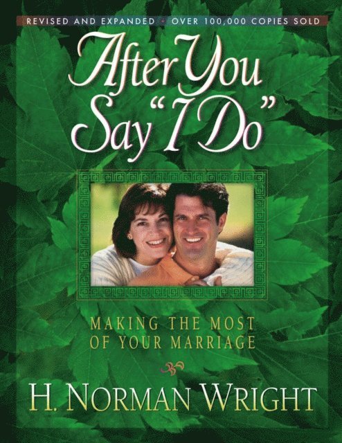 Judy Roberts, Wes Roberts, H. Norman Wright - After You Say &quote;I Do&quote;, E-bok