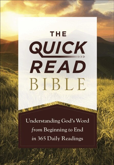 Harvest House Publishers - Quick-Read Bible, E-bok. Tillgänglighet: Lägg i varukorg