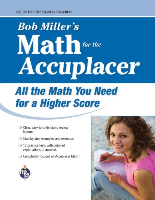 Bob Miller - ACCUPLACER(R): Bob Miller's Math Prep, E-bok