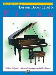 Alfred's Basic Piano Library Lesson 5