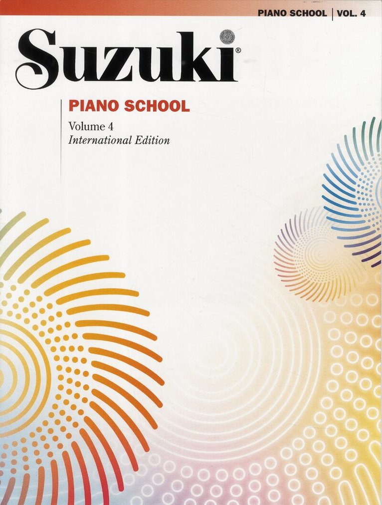 Suzuki Piano School 4, Övrigt