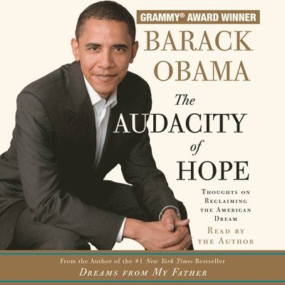 Barack Obama - The Audacity of Hope, CD-bok