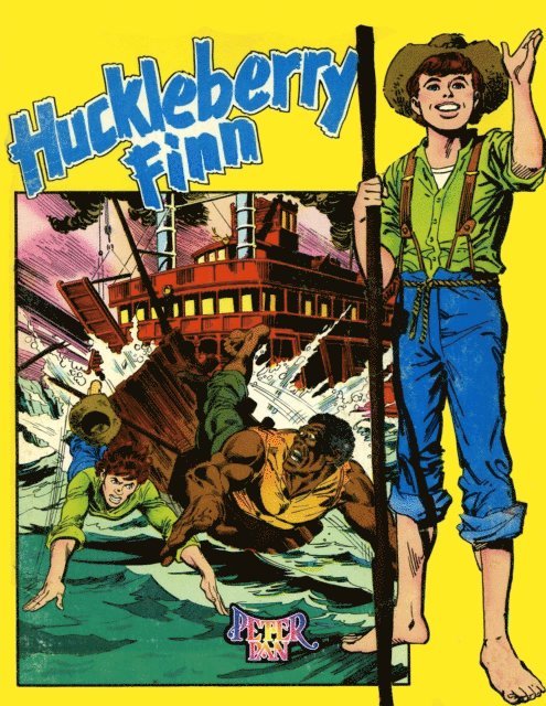 Mark Twain - Huckleberry Finn, E-bok