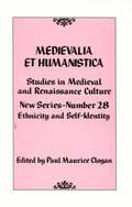 Medievalia et Humanistica, No. 28