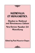 Medievalia et Humanistica, No. 34