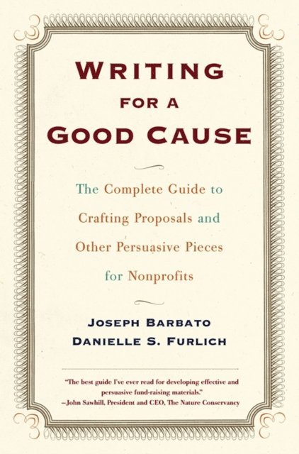 Joseph Barbato, Danielle Furlich - Writing For a Good Cause, E-bok