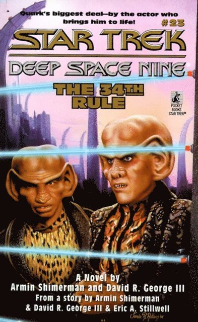 David R. George III, Armin Shimerman - 34th Rule, E-bok