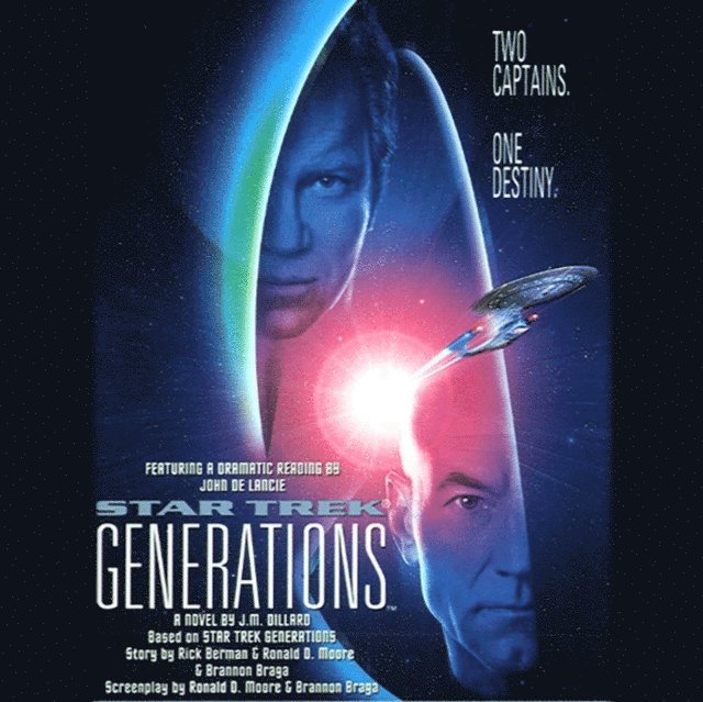J.M. Dillard - Star Trek Generations, Ljudbok