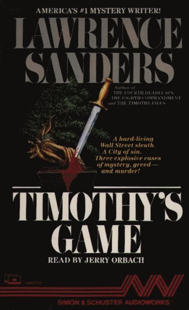 Lawrence Sanders - Timothy's Game, Ljudbok