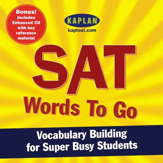 Kaplan - SAT Words to Go, Ljudbok