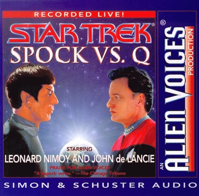 Leonard Nimoy - Spock Vs Q, Ljudbok