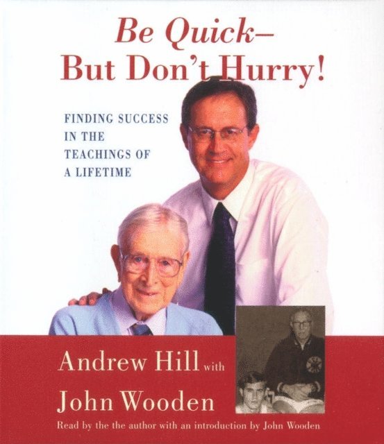 Andrew Hill - Be Quick - But Don't Hurry, Ljudbok