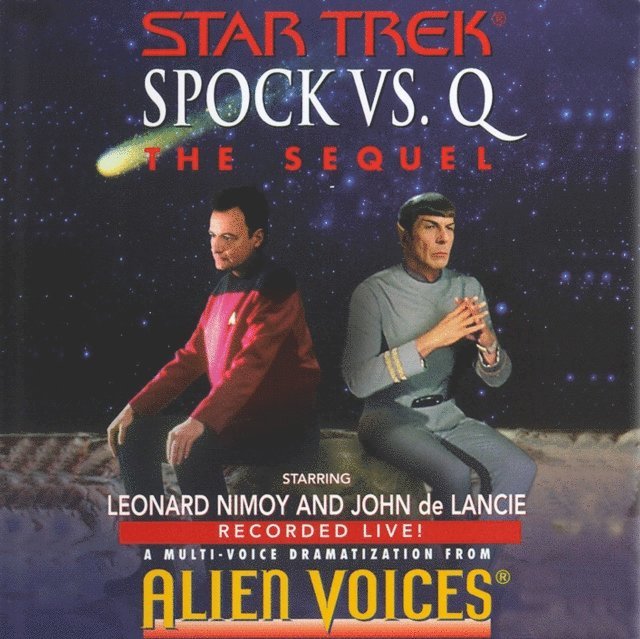 Leonard Nimoy - Star Trek: Spock Vs Q: The Sequel, Ljudbok