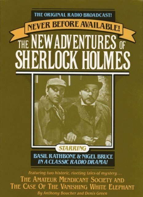 Denis Green, Anthony Boucher - Amateur Mendicant Society and Case of the Vanishing White Elephant, Ljudbok