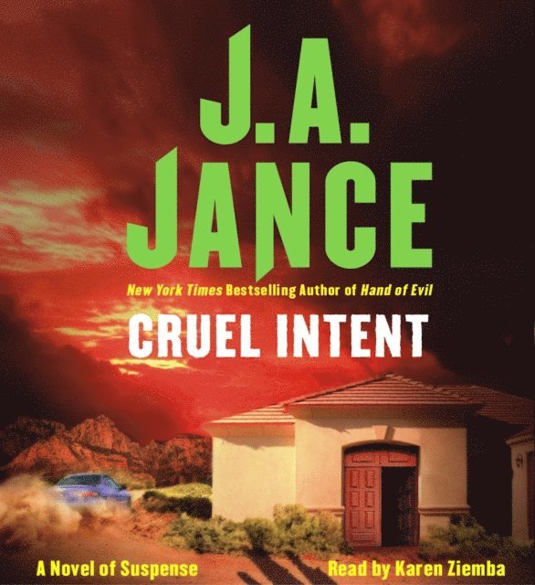 J.A. Jance - Cruel Intent, Ljudbok