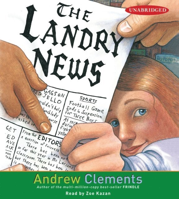 Andrew Clements - Landry News, Ljudbok