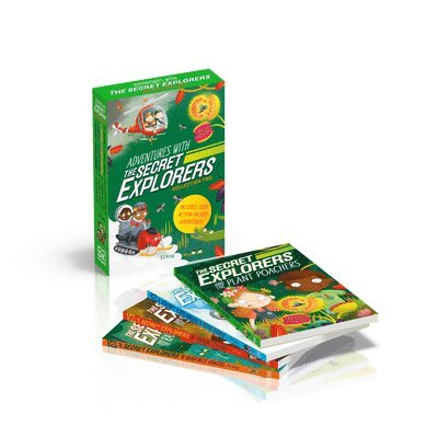SJ King - Adventures with the Secret Explorers: Collection Two: 4-Book Box Set of Educational Chapter Books, Häftad