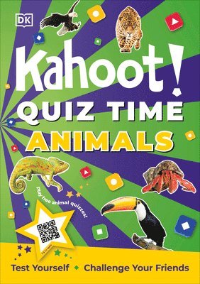 Kahoot! - Kahoot! Quiz Time Animals: 250 Trivia Questions (with Qr Codes Inside for 150 Interactive Bonus Questions) - Educational Kids Quiz Book, Häftad. Tillgänglighet: Tillfälligt slut