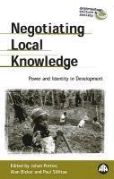 Johan Pottier, Alan Bicker - Negotiating Local Knowledge: Power and Identity in Development, Häftad. Tillgänglighet: Tillfälligt slut