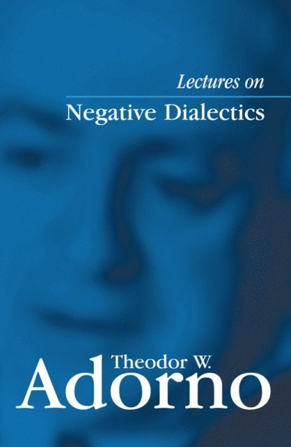 Theodor W. Adorno - Lectures on Negative Dialectics, E-bok