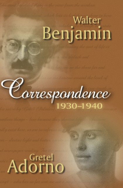 Walter Benjamin, Gretel Adorno - Correspondence 1930-1940, E-bok