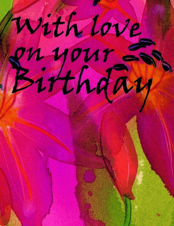 Olivia Warburton - With Love On Your Birthday, Inbunden. Tillgänglighet: Tillfälligt slut